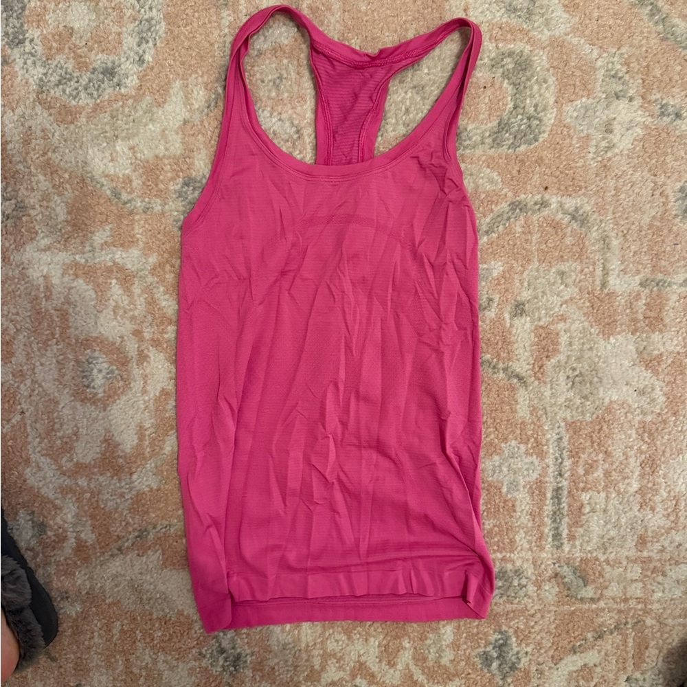 lululemon athletica Fuchsia Tank Top